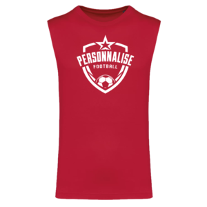 34FB - T-shirt sans manches Football Star