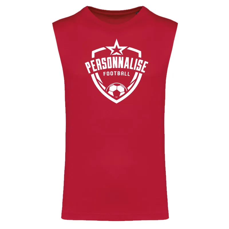 34FB - T-shirt sans manches Football Star