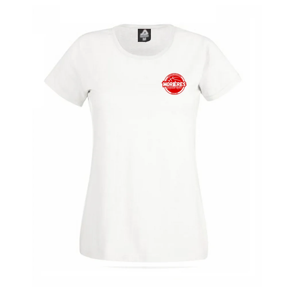 011 - T-shirt Femme Morières Basket Club