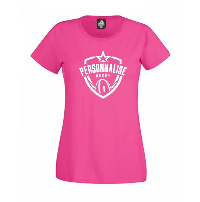 03RB - T-shirt femme Rugby Star